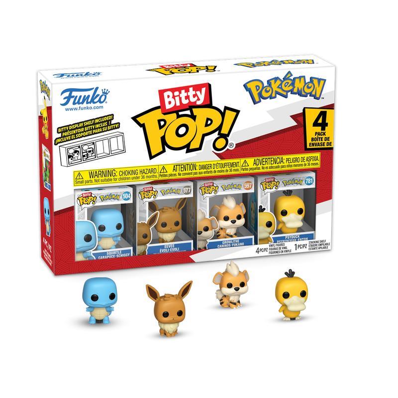FUNKO Bitty POP: Pokemon- Squirtle 4PK