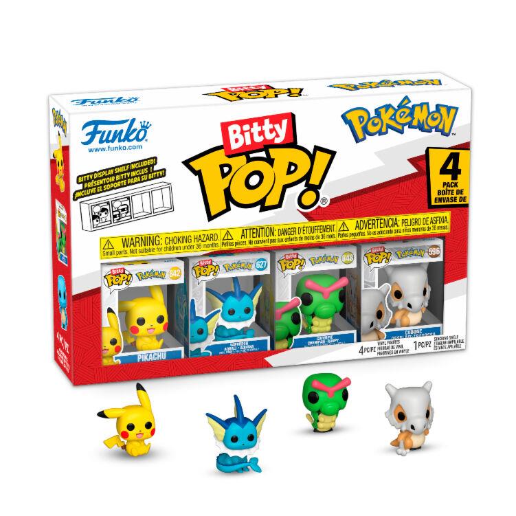 FUNKO Bitty POP: Pokemon- Pikachu 4PK