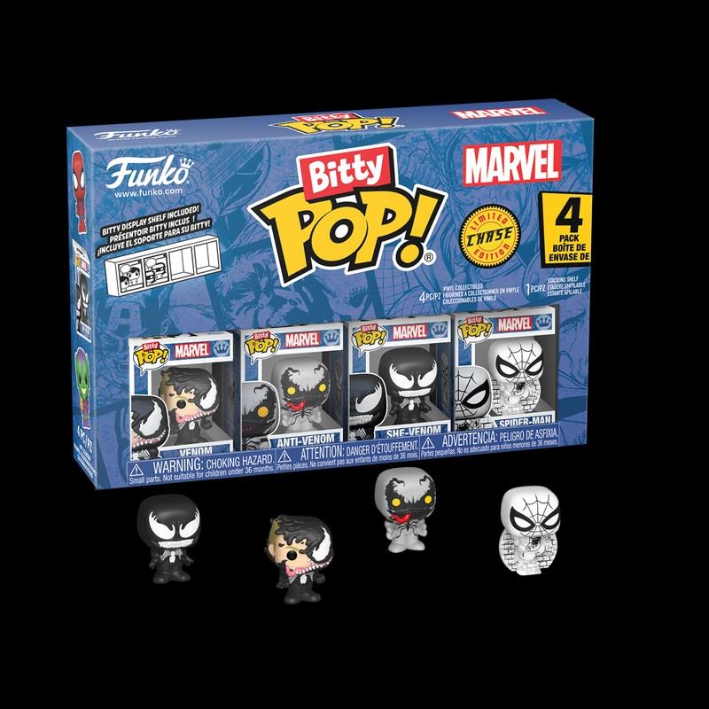 FUNKO Bitty POP: Spiderman - Venom 4pk