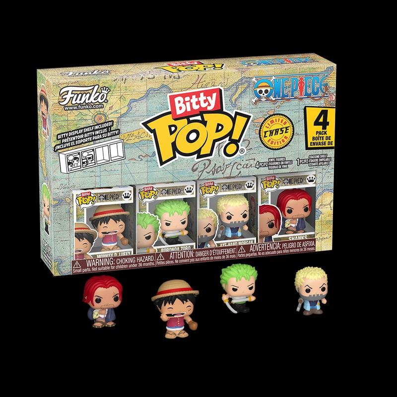FUNKO Bitty POP: One Piece- Luffy 4pk