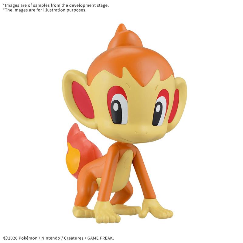 Kit de modèle Pokémon Bandai Hobby RAPIDE !! 29 CHIMCHAR