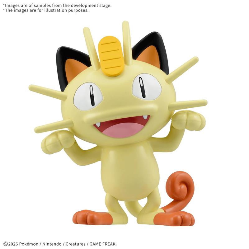 Maquettes Pokémon Bandai Hobby à ne pas manquer ! 28 Miaouss