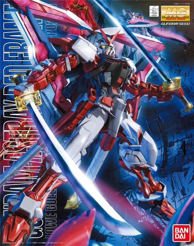 BANDAI Hobby MG 1/100 Gundam Astray Red Frame Revise Kai Custom 'Gundam SEED Astray' Kit de modélisation