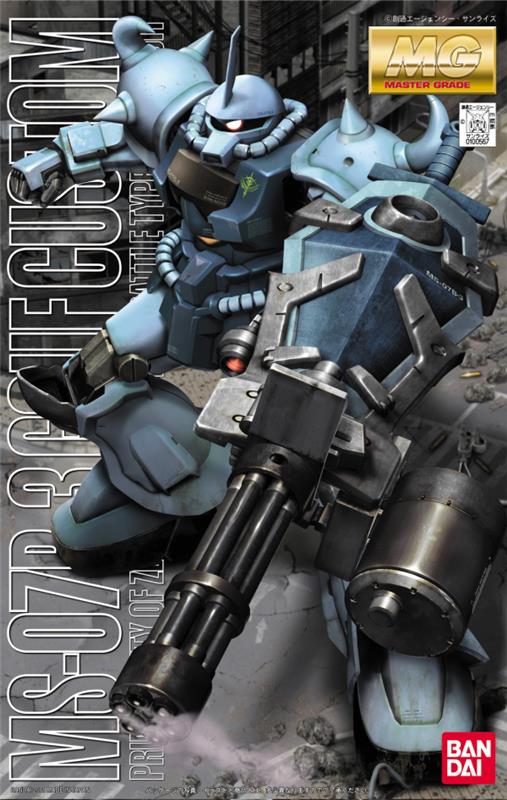 BANDAI Hobby MG 1/100 MS-07B3 GOUF CUSTOM "Gundam 08th MS Team" Kit de modélisation