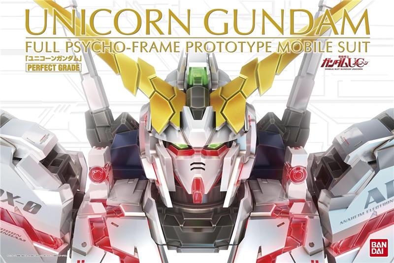 BANDAI Hobby PG 1/60  RX-0 Unicorn Gundam "Gundam UC" Kit de modélisation