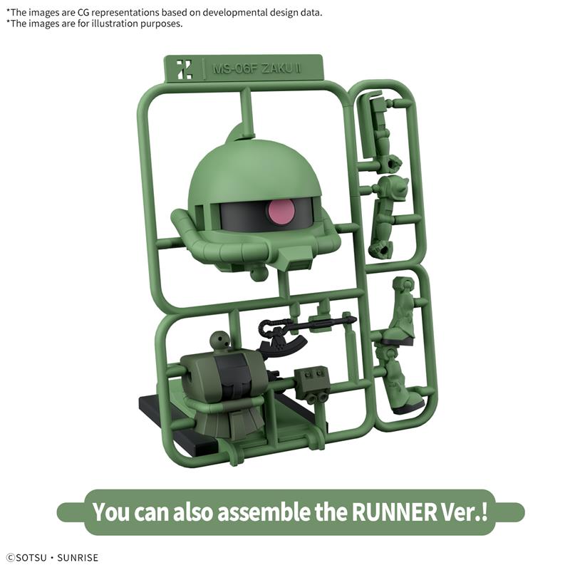 1/1 ZAKUPLA-KUN DX SET (WITH RUNNER Ver. RECREATION PARTS
