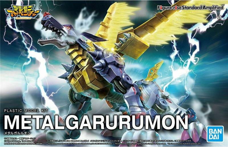 BANDAI Hobby Figure-rise Standard METAL GARURUMON (AMPLIFIED)) "Digimon" Kit de modélisation