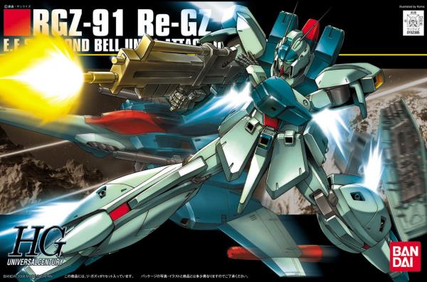 BANDAI Hobby HGUC 1/144 #85 RGZ-91 Re-GZ "Gundam: Char's Counterattack" Model Kit