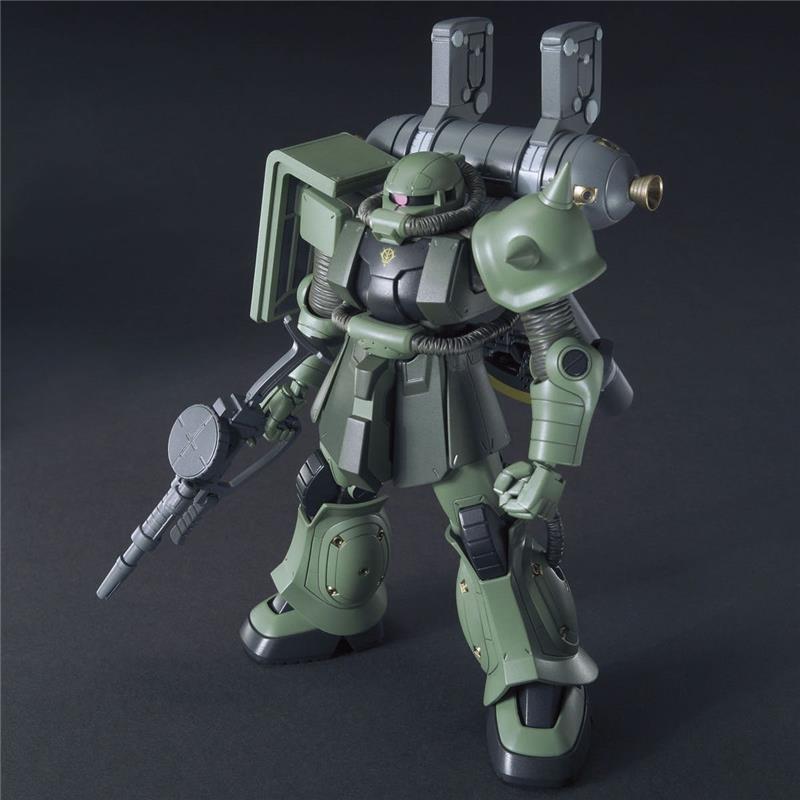 BANDAI HOBBY HG 1/144 ZAKU II+BIG GUN SET [GUNDAM THUNDERBOLT Ver.]