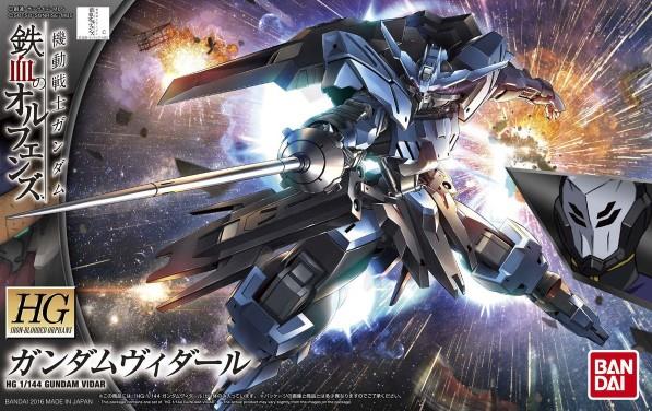 Kit de maquettes Gundam Vidar « Gundam Iron-Blooded Orphans » de Bandai Hobby HG à l'échelle 1/144