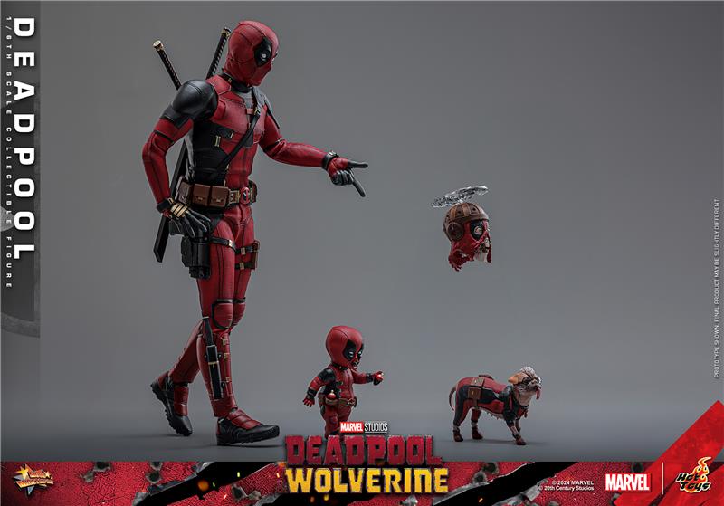 Hot Toys Movie Masterpiece Sixth Scale Deadpool & Wolverine