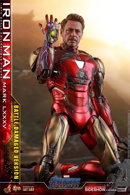 Hot Toys Avengers: Endgame Iron Man Mark LXXXV (Battle Damaged Ver.)