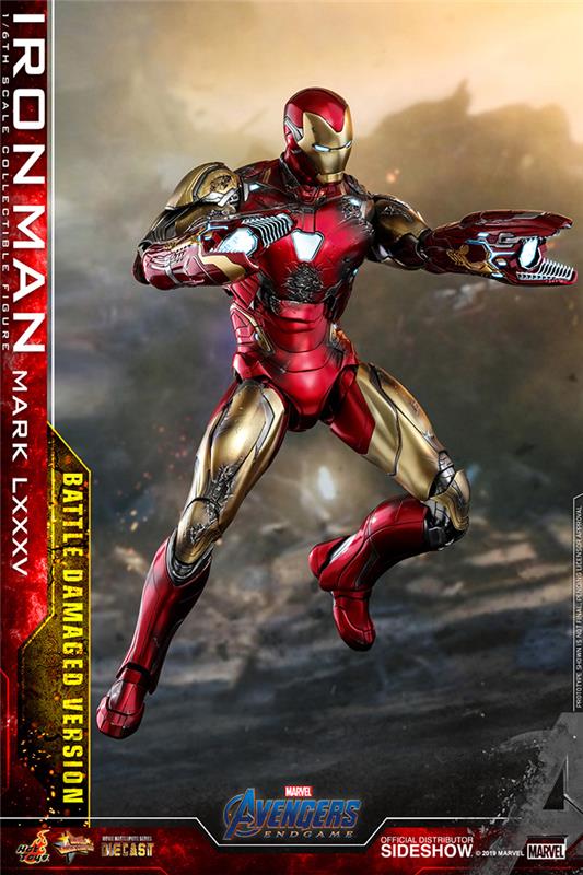 Hot Toys Avengers: Endgame Iron Man Mark LXXXV (Battle Damaged Ver