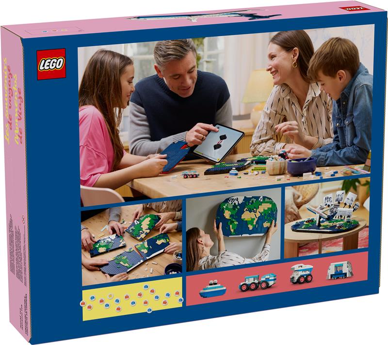 LEGO Travel Moments World Map Toy Building Set 41838 - Canada