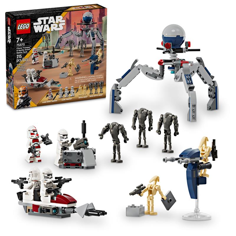 LEGO Star Wars Clone Trooper & Battle Droid Battle Pack 75372