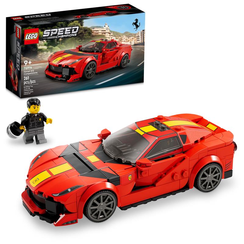 LEGO Speed Champions Ferrari 812 Competizione 76914 Ensemble de jeu de