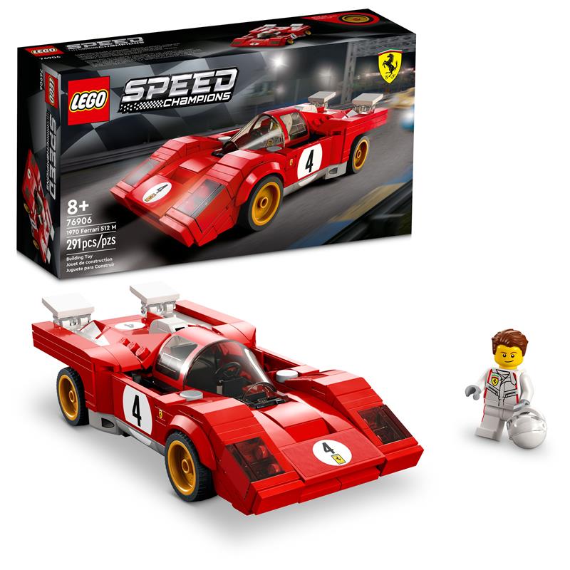 LEGO Speed Champions 1970 Ferrari 512 M 76906 Ensemble de construction