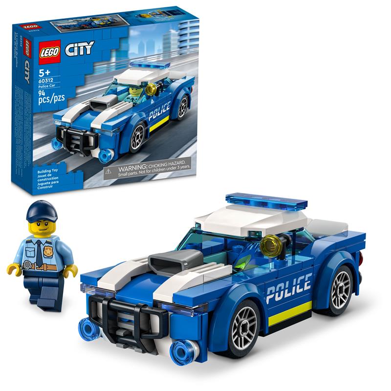 LEGO City La voiture de police 60312 Ensemble de construction (94 piè