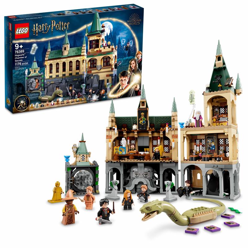 LEGO Harry Potter Hogwarts Chamber of Secrets 76389 Building Kit with