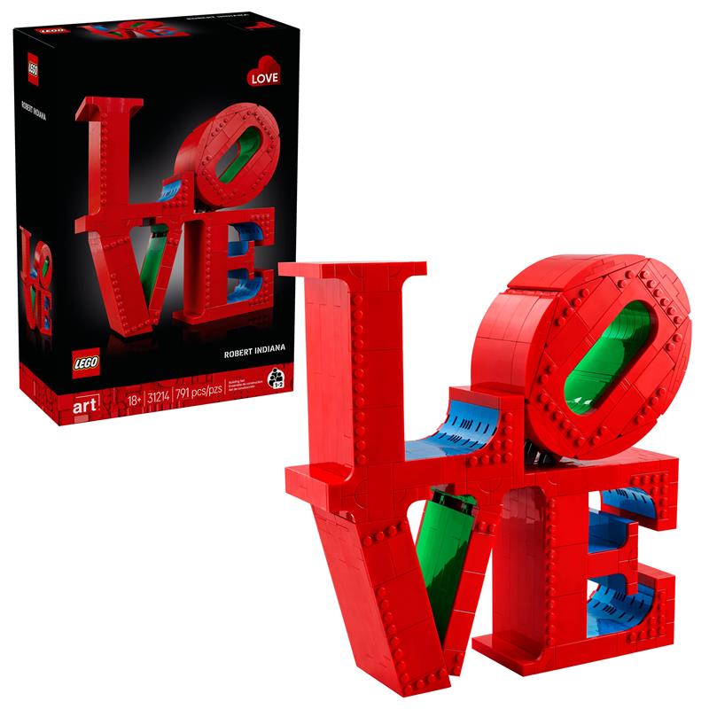 LEGO Art LOVE, Cadeau pour les couples et idée de décoration intérieur