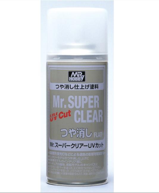 Mr Hobby GSI Mr Super Clear UV Cut Flat