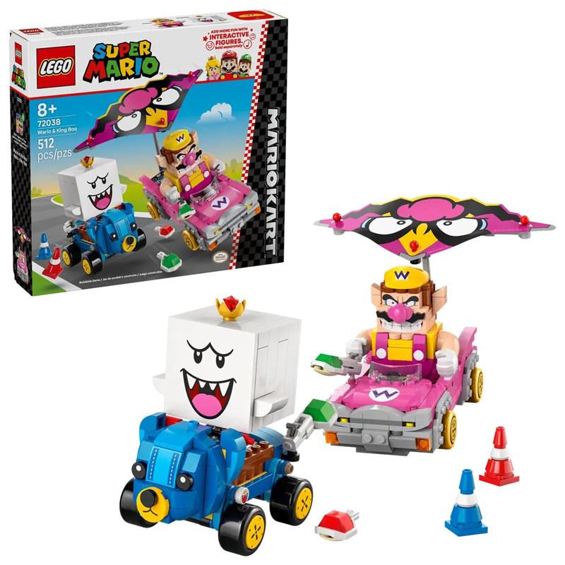 LEGO Super Mario : Mario Kart – Wario et King Boo 72038