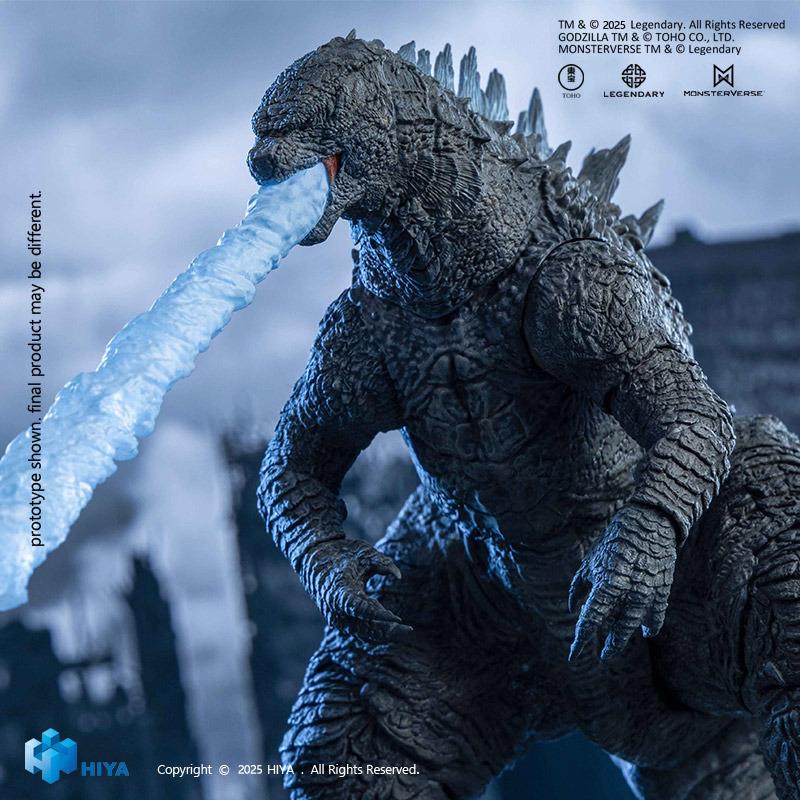 HIYA TOYS Scale 7 Inch Godzilla 2014 Godzilla Translucent Ver.