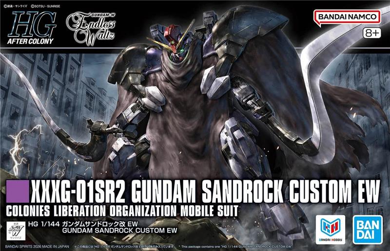 BANDAI HOBBY HG 1/144 GUNDAM SANDROCK CUSTOM EW