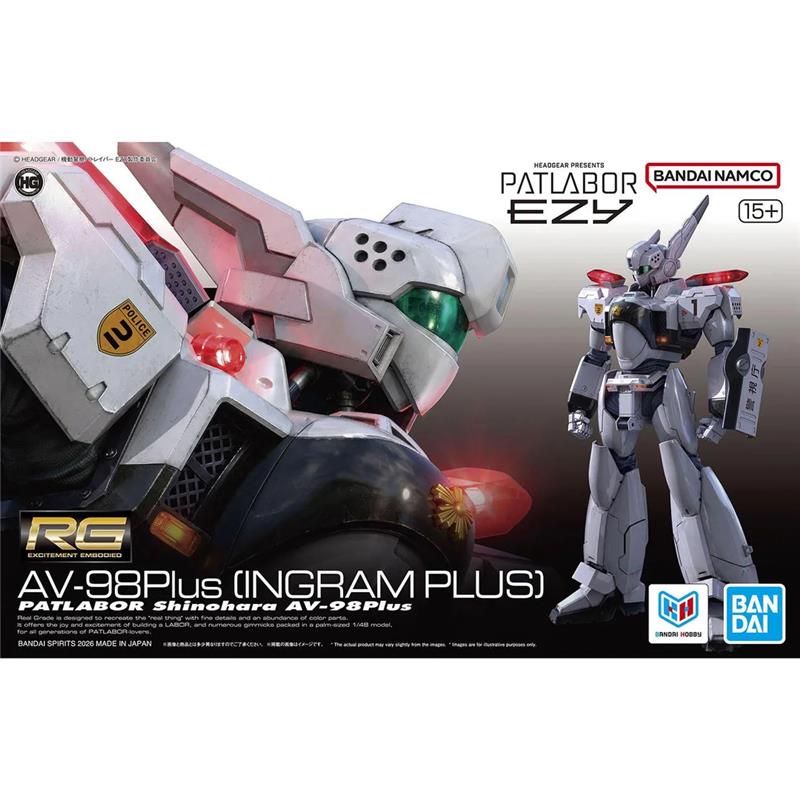 Bandai RG 1/48 AV-98Plus INGRAM Mobile Police Patlabor