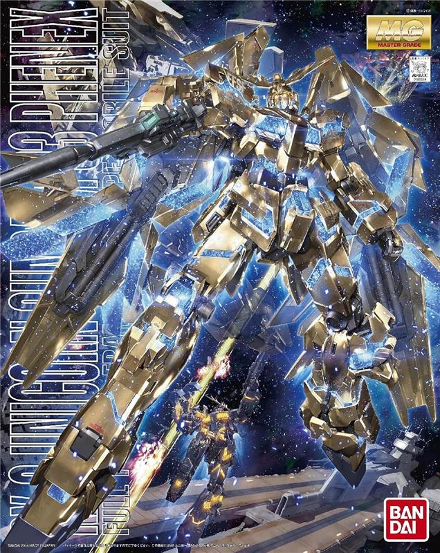 BANDAI Hobby MG 1/100 Unicorn Gundam 03 Phenex 'Gundam UC' Kit de modélisation