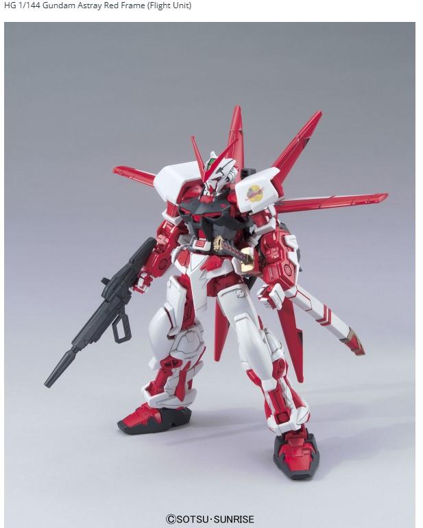 BANDAI Hobby HG 1/144 Gundam Astray Red Frame (Flight Unit)