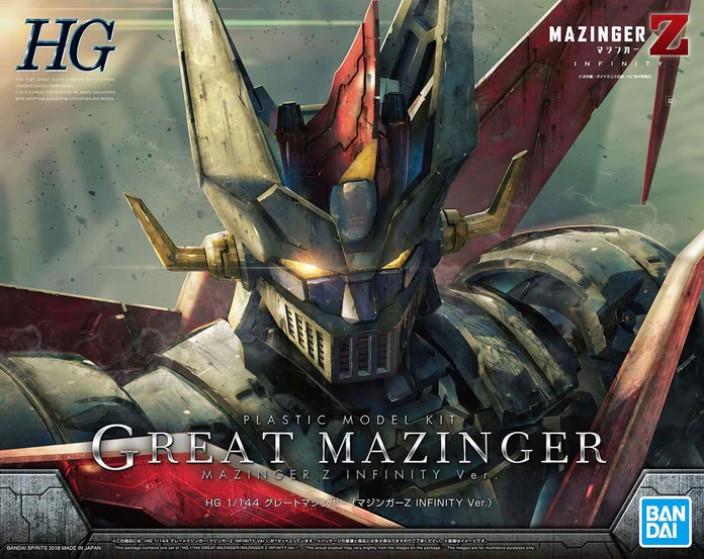 BANDAI HOBBY HG 1/144 GREAT MAZINGER (MAZINGER Z INFINITY Ver.)