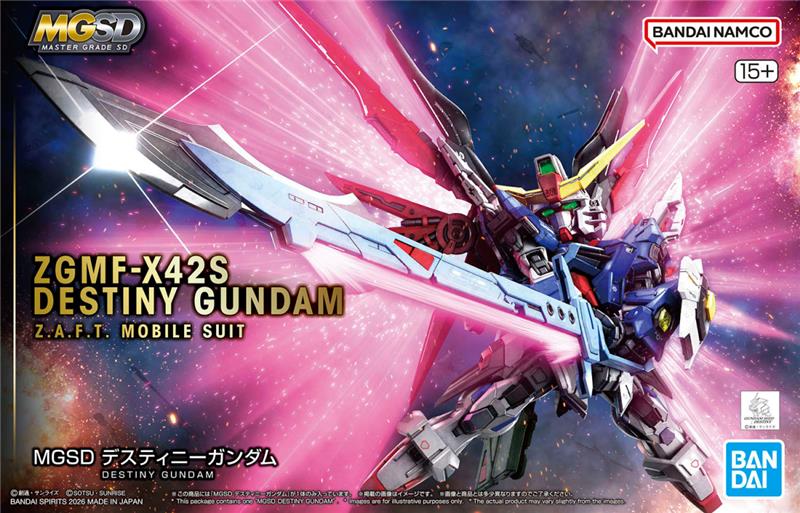 BANDAI Hobby MGSD DESTINY GUNDAM Model Kit