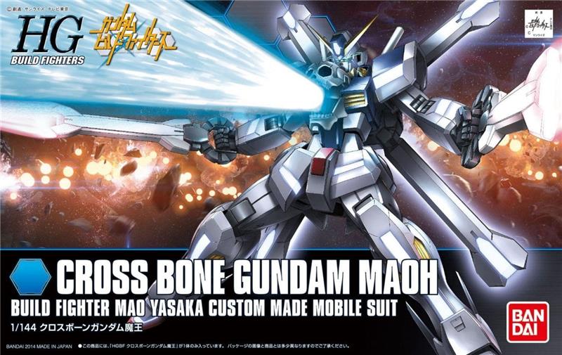 BANDAI HOBBY HGBF 1/144 CROSS BONE GUNDAM MAOU