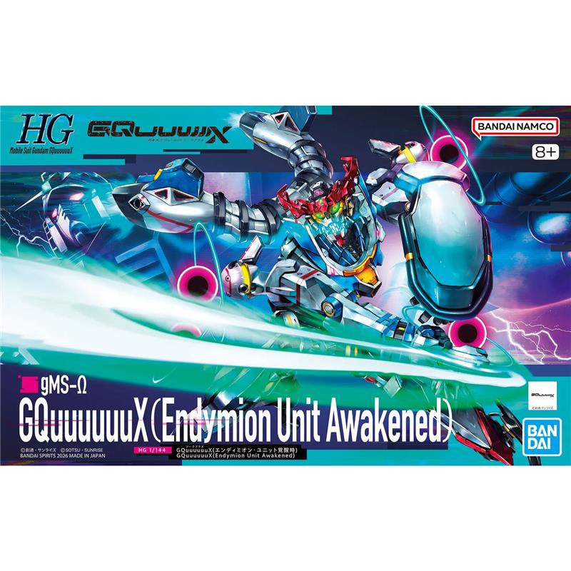 BANDAI Hobby HG Gundam GQuuuuuuX (Endymion Unit Awakened)