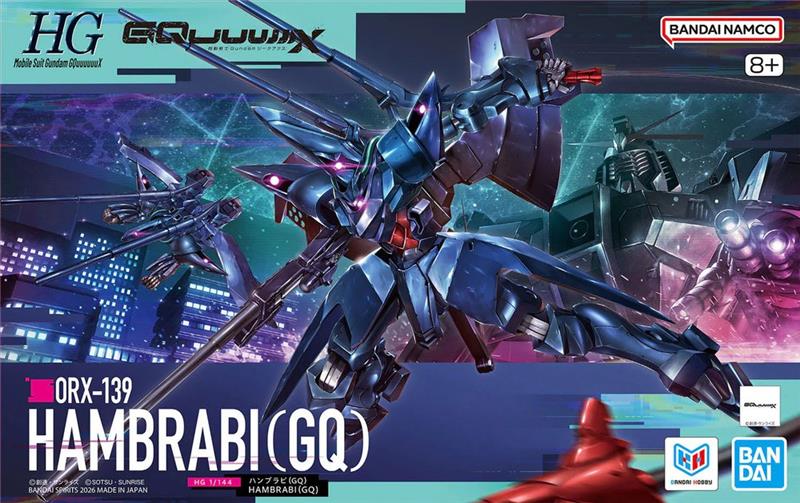 BANDAI HOBBY HG 1/144 HAMBRABI (GQ)
