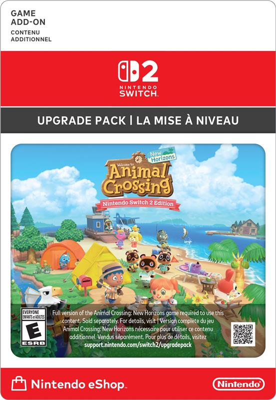 Animal Crossing: New Horizons – Nintendo Switch 2 Edition Upgrade Pack [Digital Code]