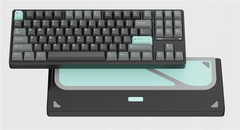 QwertyKeys Tri-Mode 80% Aluminum Anodized Ink Mechanical Keyboard