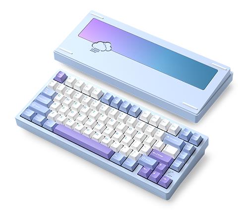 WOB RAINY75 75% Blue Customized Mechanical Aluminum Keyboard