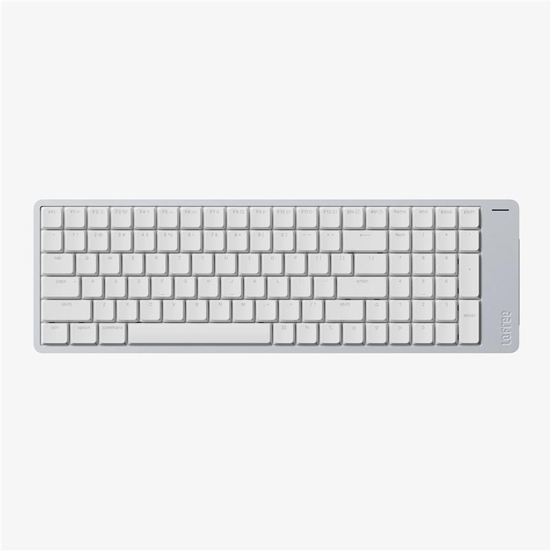 Clavier mécanique bas de profil Lofree Flow2, Argent argenté