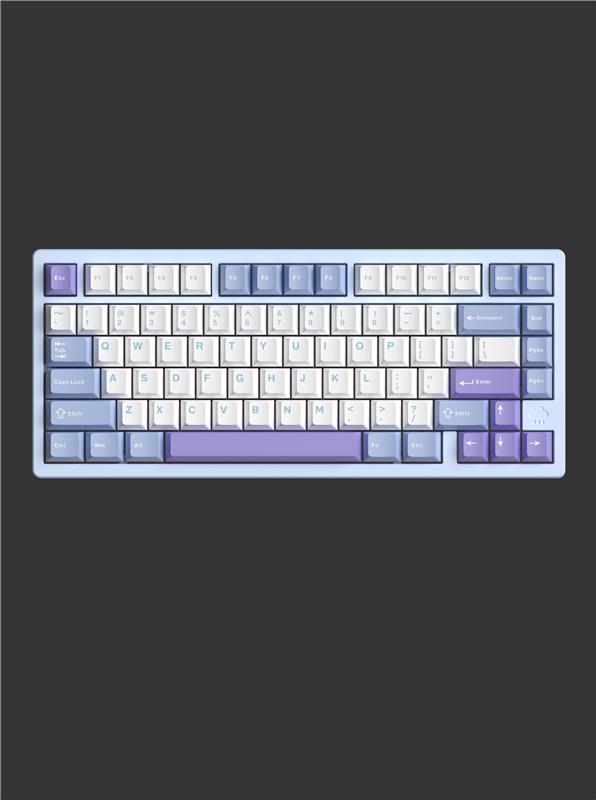 WOB RAINY75 75% Blue Customized Mechanical Aluminum Keyboard