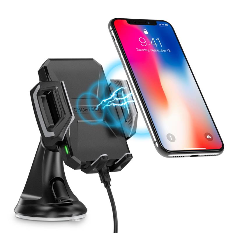 Choetech 10W - Chargeur sans fil universel pour voiture | Câble 1M