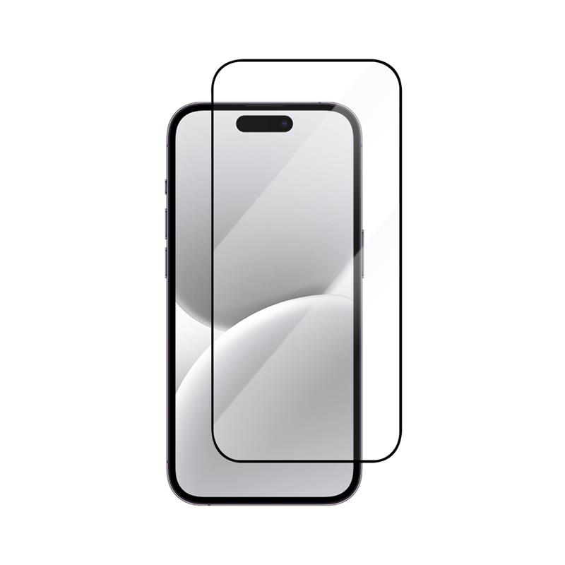 VMAX 2.5D Full Cover Tempered Glass Screen Protector for iPhone16
