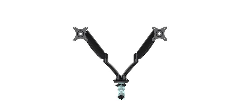 iCAN 17"-30" Dual Screen 360 degrees Desktop Mount