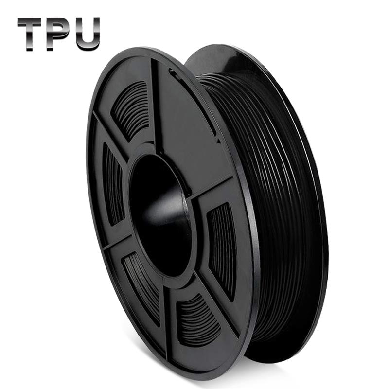 Sunlu 1,75 mm, 0,5 kg/bobine, filament flexible TPU (noir)