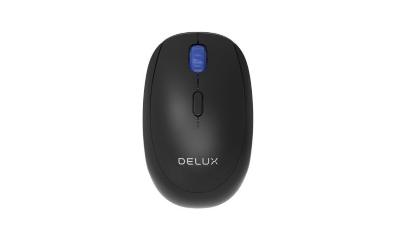 DELUX 2.4G Wireless Optical Mouse 2400dpi 4 Buttons