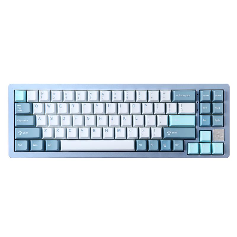 Yunzii AL71 Tri-mode Aluminum RGB Gaming Keyboard Blue Colour