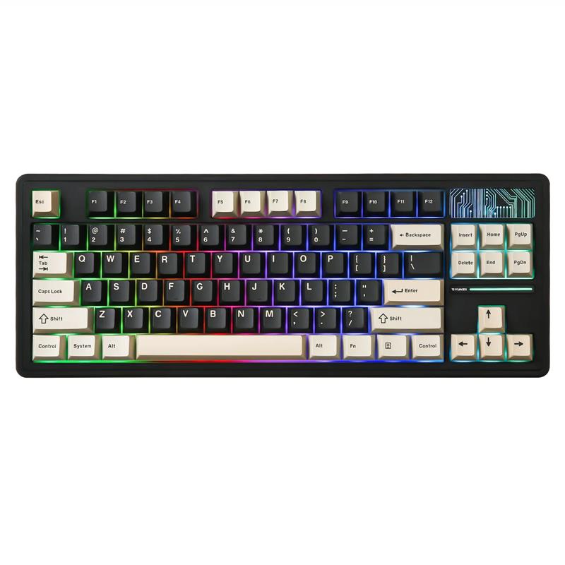 Yunzii YZ87 Tri-Mode 75% Gasket Vintage Mechanical Keyboard