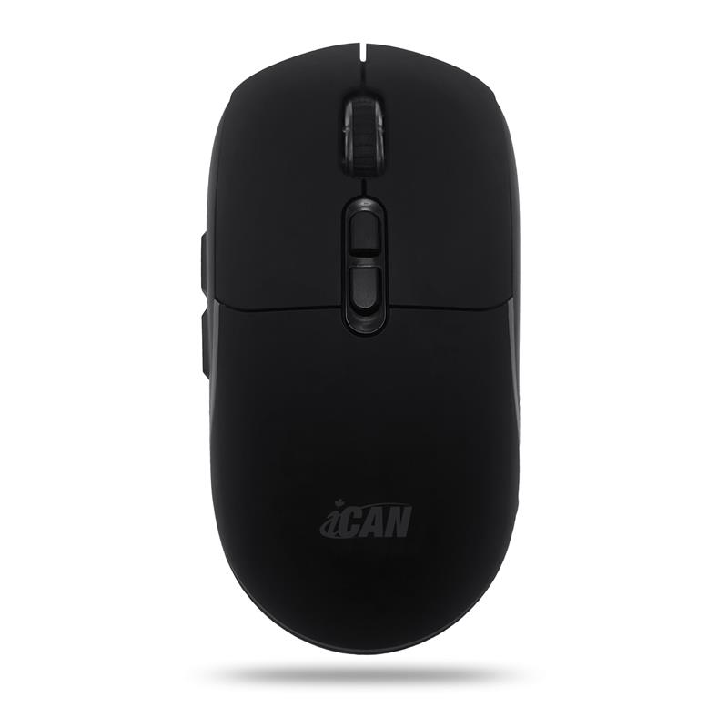 iCAN Wireless RGB Gaming Mouse, 3200 DPI, 7 Buttons