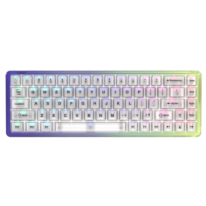 iCAN DGK530R- Mojito RGB Wired Gaming Keyboard, 65% layout(Open Box)